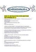 NIMS ICS 400 EVALUATION PAPER QUESTIONS AND ANSWERS SET A&period;pdf