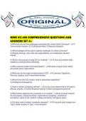 NIMS ICS 400 COMPREHENSIVE QUESTIONS AND ANSWERS SET A&period;pdf