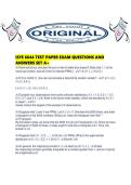 ISYE 6644 TEST PAPER EXAM QUESTIONS AND ANSWERS SET A&period;pdf