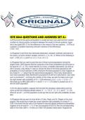 ISYE 6644 QUESTIONS AND ANSWERS SET A&period;pdf