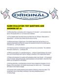 NARM EVALUATION TEST QUESTIONS AND ANSWERS SET A&period;pdf