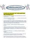 FLOODPLAIN MANAGER TEST PAPER QUESTIONS AND ANSWERS SET A&period;pdf
