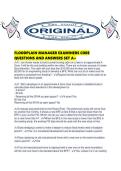 FLOODPLAIN MANAGER EXAMINERS CORE QUESTIONS AND ANSWERS SET A&period;pdf