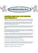 SALESFORCE ADMIN FINAL LATEST QUESTIONS AND ANSWERS SET A&period;pdf