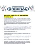 SALESFORCE ADMIN ALL TEST QUESTIONS AND ANSWERS SET A&period;pdf
