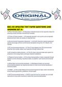 BUS 410 UPDATED TEST PAPER QUESTIONS AND ANSWERS SET A&period;pdf
