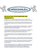 BUS 410 ACTUAL STUDYS QUESTIONS AND ANSWERS SET A&period;pdf