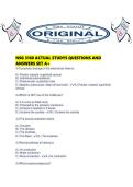 NSG 3160 ACTUAL STUDYS QUESTIONS AND ANSWERS SET A&period;pdf