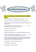 NSG 3160 CORE MAIN QUESTIONS AND ANSWERS SET A&period;pdf