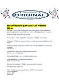 TCAR CORE MAIN QUESTIONS AND ANSWERS SET A&period;pdf