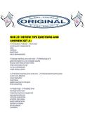 NUR 231 REVIEW TIPS QUESTIONS AND ANSWERS SET A&period;pdf