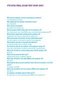 PTS DCCR FINAL EXAM TEST 20262027&period;&NewLine;