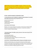 NR601 Week 8 Final Exam & Midterm Review- Primary Care of the Maturing and Aged Family Practicum &lpar;Chamberlain University&rpar; 2026 Complete Exam Questions with Verified Answers and Detailed Rationales