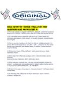 MSLC INFANTRY TACTICS EVALUATION TEST QUESTIONS AND ANSWERS SET A&period;pdf