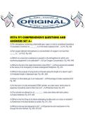 IFSTA FF1 COMPREHENSIVE QUESTIONS AND ANSWERS SET A&period;pdf