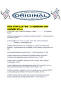 IFSTA FF1 EVALUATION TEST QUESTIONS AND ANSWERS SET A&period;pdf