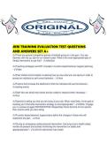 JKM TRAINING EVALUATION TEST QUESTIONS AND ANSWERS SET A&period;pdf