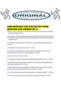 AAMI MORTUARY LAW UPDATED TEST PAPER QUESTIONS AND ANSWERS SET A&period;pdf