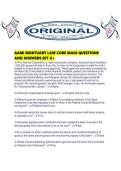 AAMI MORTUARY LAW CORE MAIN QUESTIONS AND ANSWERS SET A&period;pdf
