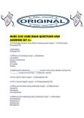 NURS 3365 CORE MAIN QUESTIONS AND ANSWERS SET A&period;pdf