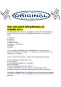 NURS 3365 REVIEW TIPS QUESTIONS AND ANSWERS SET A&period;pdf