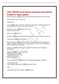 ANCC PMHNP Exam Review questions and answers&NewLine;Graded A&plus; latest update&NewLine;Native Americans - Imbalance between individuals relationship with the world&period;&NewLine;Highest US ethnicity for suicide risk&period;&NewLine;Healing Stick&NewLine;Sustol - "Fright" results from a sho