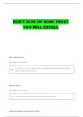 MIS 3140 EXAM 1 DEFINITIONS QUESTIONS WITH COMPLETE ANSWERS&period;&period;