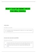 MIS 3140 FINAL EXAM QUESTIONS WITH COMPLETE ANSWERS&period;&period;