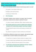 CAM Certified Apartment Manager Exam 2026 &vert; Questions & Answers &vert; Latest Study Guide &vert; Complete Certification Prep