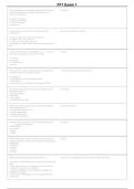 FF1 Exam 1 &vert; Firefighter 1 Certification Questions & Verified Answers 2026&sol;2027