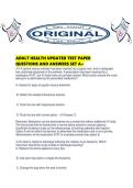 ADULT HEALTH UPDATED TEST PAPER QUESTIONS AND ANSWERS SET A&period;pdf
