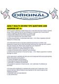 ADULT HEALTH REVIEW TIPS QUESTIONS AND ANSWERS SET A&period;pdf