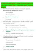 Champions Promulgated Contract Forms Quiz 2026 &vert; Practice Questions & Answers &vert; Latest Update &vert; Complete Exam Prep