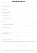 Firefighter 1 & 2 State Test &vert; Certification Exam Questions & Verified Answers 2026&sol;2027