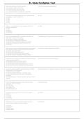 FL State Firefighter Test &vert; Florida Firefighter I & II Exam Questions & Verified Answers 2026&sol;2027