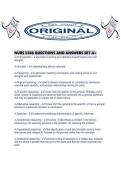 NURS 5366 QUESTIONS AND ANSWERS SET A&period;pdf