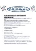 NURS 5366 CORE MAIN QUESTIONS AND ANSWERS SET A&period;pdf