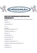 NURS 5366 COMPREHENSIVE QUESTIONS AND ANSWERS SET A&period;pdf