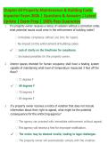 Chapter 64 Property Maintenance & Building Code Inspector Exam 2026 &vert; Questions & Answers &vert; Latest Update &vert; Complete Exam Prep