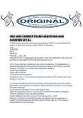 NSG 4800 CORRECT EXAMS QUESTIONS AND ANSWERS SET A&period;pdf