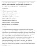 MTA CONDUCTOR PRACTICE EXAM &ndash; QUESTIONS AND ANSWERS &vert; VERIFIED&NewLine;AND WELL DETAILED ANSWERS &vert; EXAM TESTBANK &vert; PLUS RATIONALES &vert;&NewLine;DOWNLOAD AND PASS &vert; LATEST EXAM UPDATE 2026&sol;2027