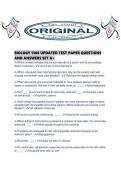 BIOLOGY 1306 UPDATED TEST PAPER QUESTIONS AND ANSWERS SET A&period;pdf