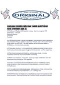 NSG 6006 COMPREHENSIVE EXAM QUESTIONS AND ANSWERS SET A&period;pdf&NewLine;&NewLine;1&period; Document information
