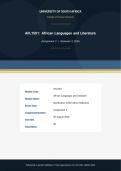 AFL1501 Assignment 2 Semester 2 2026 Due 30 August 2026