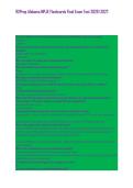 RXPrep Alabama MPJE Flashcards Final Exam Test 20262027&period; &NewLine;