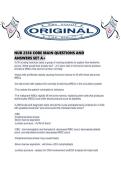 NUR 2356 CORE MAIN QUESTIONS AND ANSWERS SET A&period;pdf