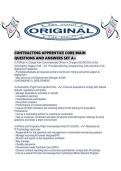 CONTRACTING APPRENTICE CORE MAIN QUESTIONS AND ANSWERS SET A&period;pdf