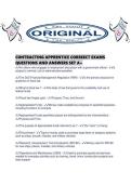 CONTRACTING APPRENTICE CORREECT EXAMS QUESTIONS AND ANSWERS SET A&period;pdf