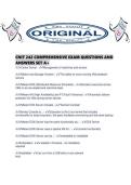 CNIT 242 COMPREHENSIVE EXAM QUESTIONS AND ANSWERS SET A&period;pdf