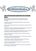 ISDS 1100 CORE MAIN QUESTIONS AND ANSWERS SET A&period;pd